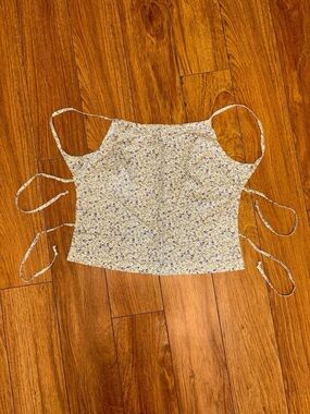 Vintage cottagecore floral tank top